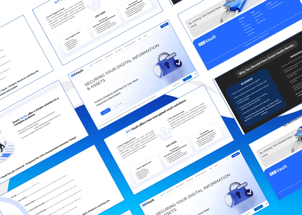 911 Vault: product screenshot 2